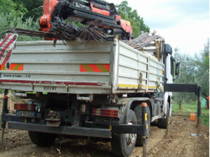 Archisio - Cris Costruzioni Generali srl - Progetto Trasporti e macchinari da impiegare