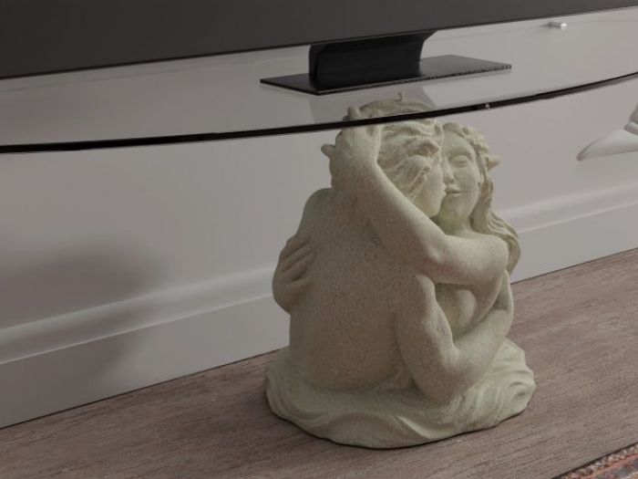 Archisio - Dablec Di Tiziano Moletta - Progetto Porta televisore moderno ruby