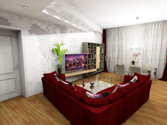 Archisio - Vito De Stefano - Progetto Appartamento 120 mq Roma