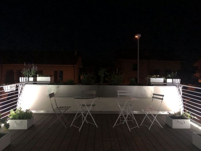 Archisio - Arianna Tomatis Architetto - Progetto Un terrazzo di officinali