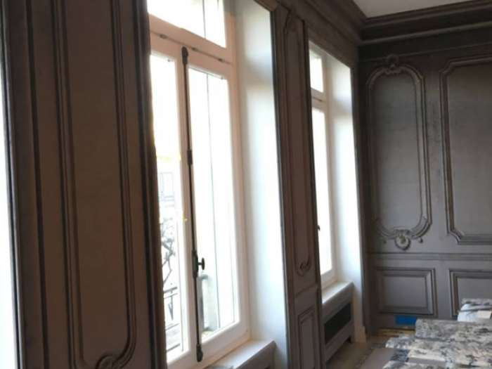 Archisio - Ateliers Romeo - Progetto Pannellatura in legno tradizionale