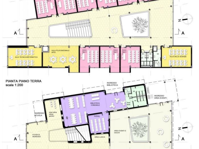 Archisio - Davide Coluzzi Daz Architect - Progetto Plesso scolastico puos di alpago