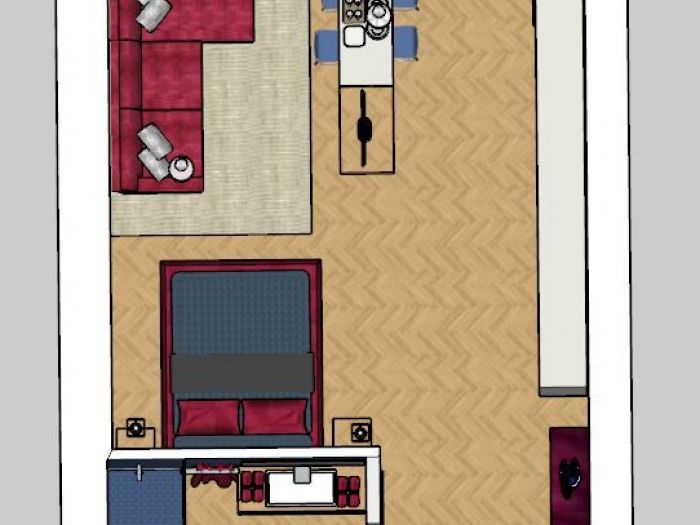 Archisio - Elena Rossetti - Progetto Progetto monolocale