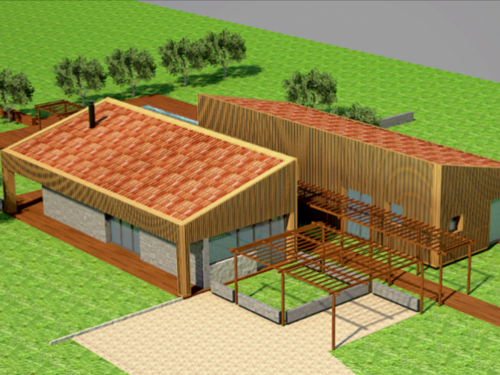 Archisio - Daniele Campolungo - Progetto Progetto di una casa unifamiliare a zagarolo