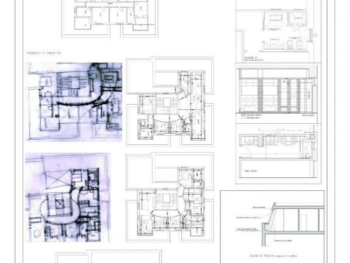 Archisio - Marco Pagano - Progetto Planimetria 2004