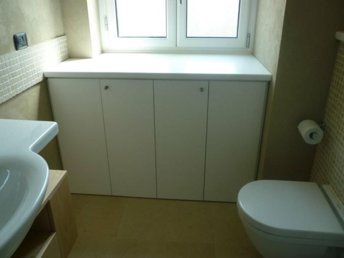 Archisio - Falegnameria Vetreria Marchetti Di Marchetti Ivano C Snc - Progetto Mobili bagno