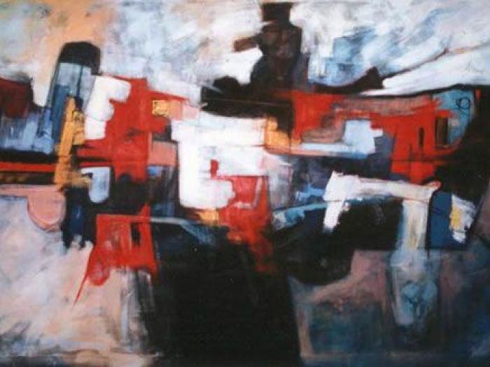 Archisio - Jeanfilip - Progetto Dipinti dal titolo figura trasfigurazione la materia le porte