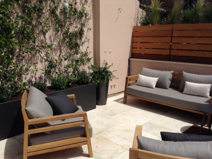 Archisio - Au Dehors Studio - Progetto Una terrazza moderna mediterranea