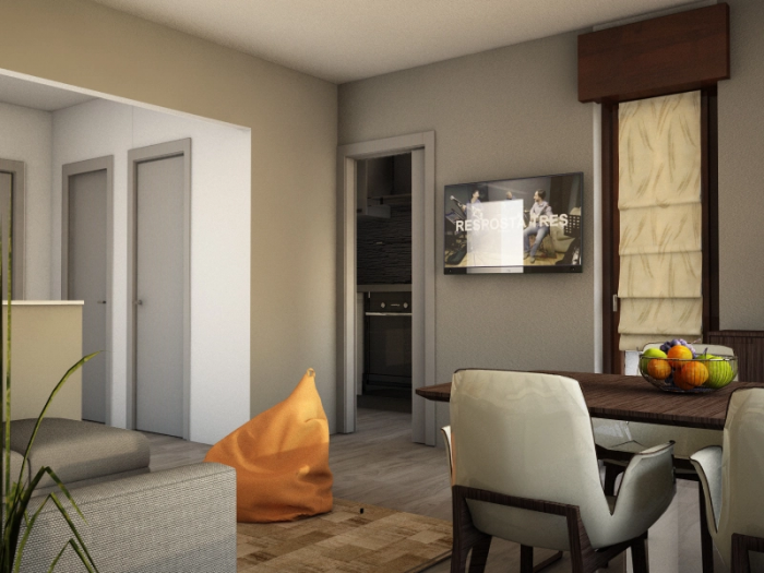 Archisio - Giulia Garnero - Progetto Ristrutturazione bilocale