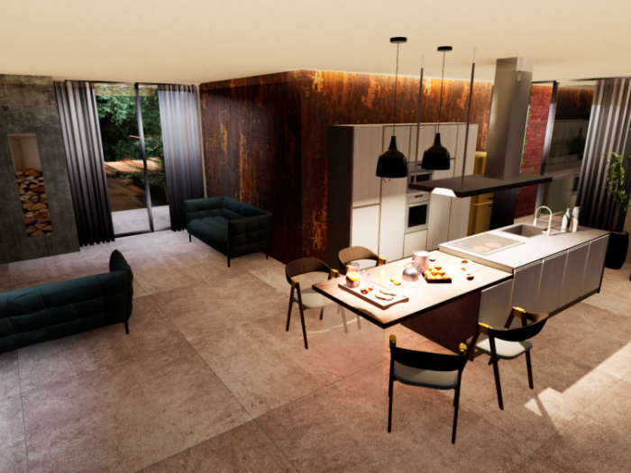 Archisio - Ostuni Giuseppe Pietro - Progetto Ambiente giorno open space