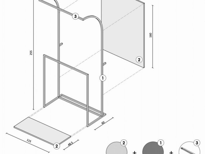 Archisio - Alessandro Villa - Progetto Archi e archetipi camomilla concept store