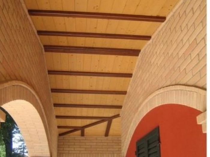 Archisio - Bravi - Progetto Lavorazioni particolari in legno e mattoni