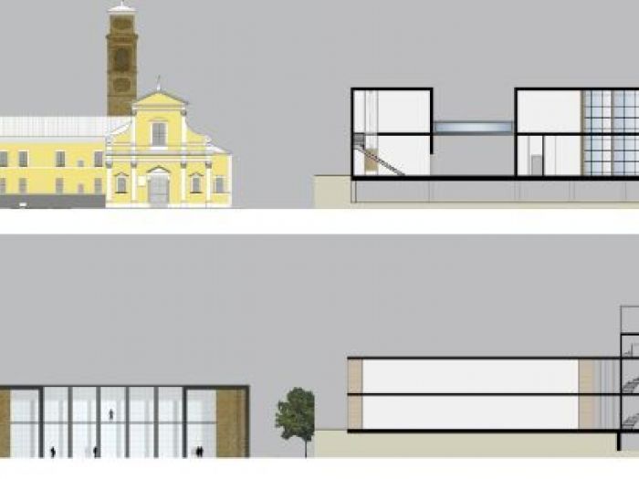 Archisio - Federica Rabotti - Progetto Progetto di centro polifunzionale zona san pietro
