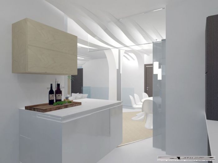 Archisio - Pstudio - Progetto Distribuzione interna e arredamento