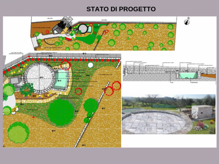 Archisio - Lovecchio Giuseppe - Progetto Piscina cielo cielo