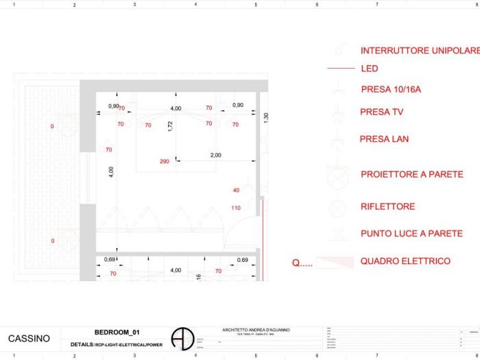 Archisio - Andrea Daguanno - Progetto Ristrutturazione di un appartamento