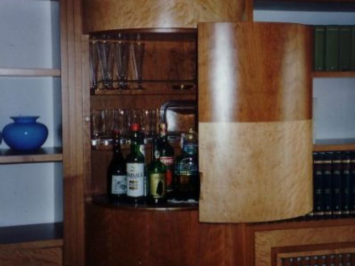 Archisio - Studio Di Architettura Mannelli - Progetto Mobili contenitori e porta tv