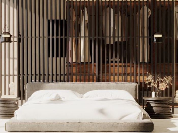 Archisio - Red Head Design - Progetto Camera da letto con spogliatoio