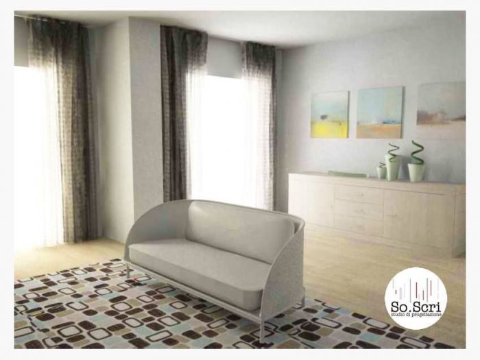 Archisio - Sofia Scripilliti - Progetto Ristrutturazione di un appartamento al torrino