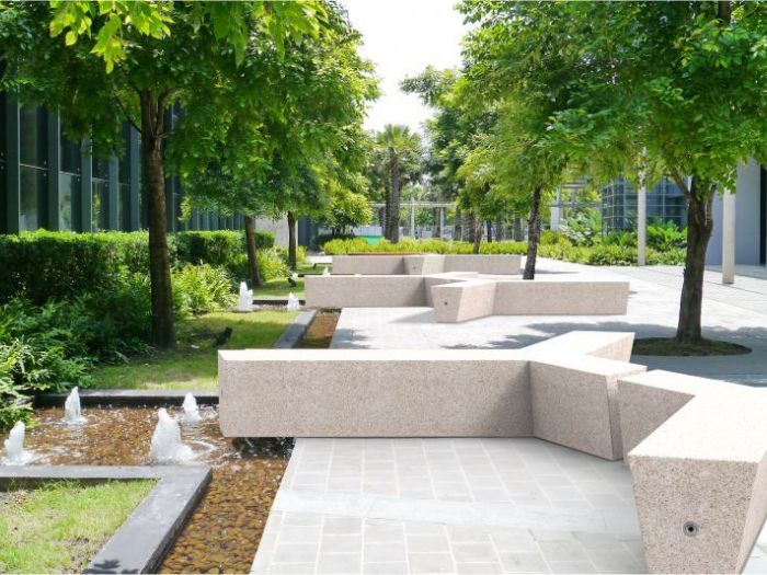 Archisio - D Materials - Progetto Trio bench