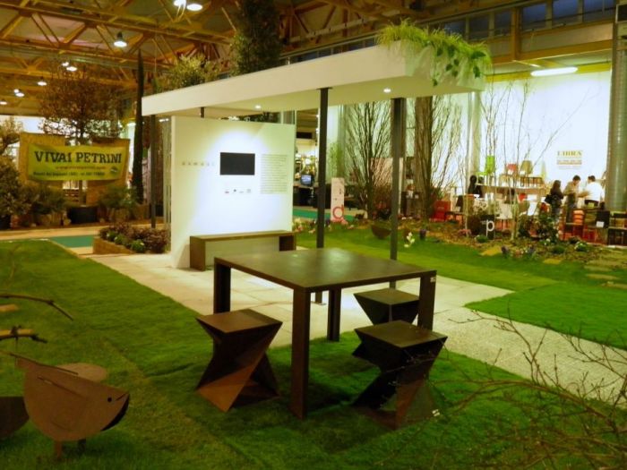 Archisio - Alessandro Fornasari - Progetto Osmosi - allestimento di un giardino a tema