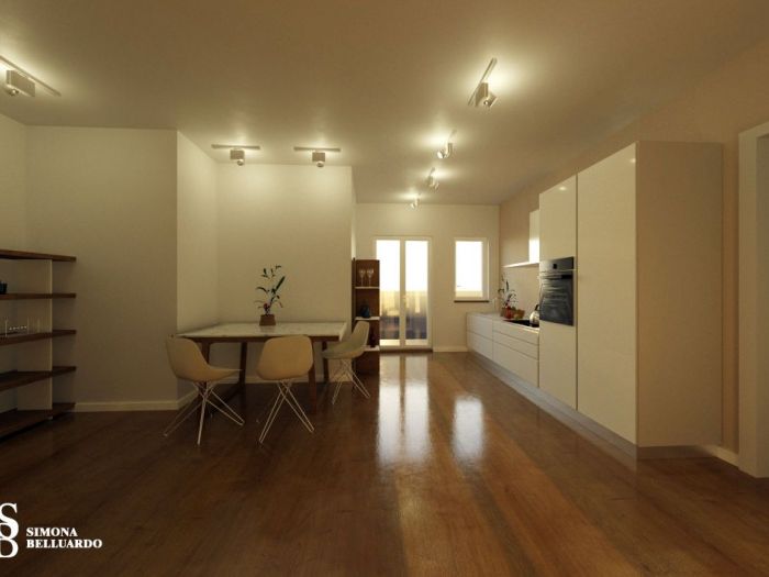 Archisio - Simona Belluardo - Progetto Trilocale - privato famiglia
