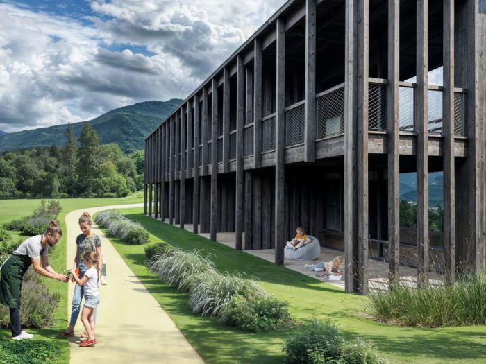 Archisio - Mathias Kirchmayr - Blikk Studio - Progetto Aki resort hotel plose 2025