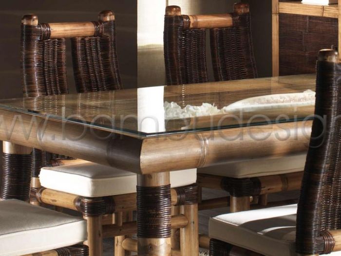 Archisio - Bambu Design - Progetto Tavoli basi tavolo sedie poltroncine