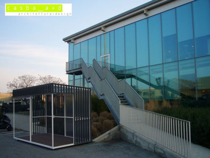 Archisio - Casba Architetturadesign - Progetto Pensiline gazebo dehors