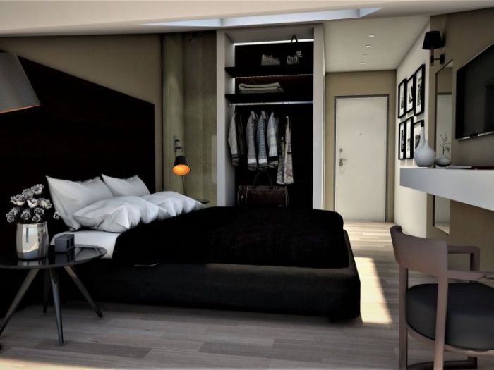 Archisio - Giovanni Cinque - Progetto Camera dalbergo