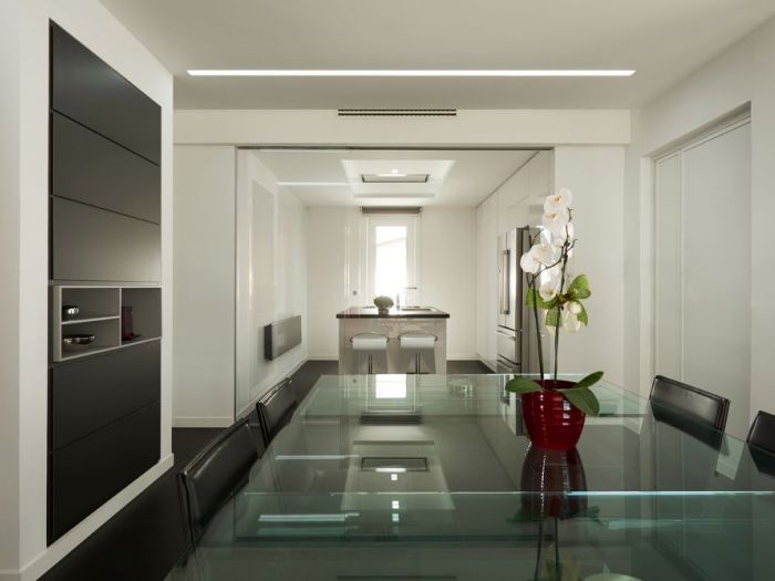 Archisio - Gruppo Castaldi - Progetto Contrasti - progettazione e ristrutturazione di lusso roma eur - 130 mq