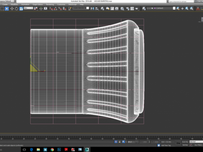 Archisio - 3d Gianluca Romano - Progetto Macchina da caff ascaso pro 3g - modellazione e rendering