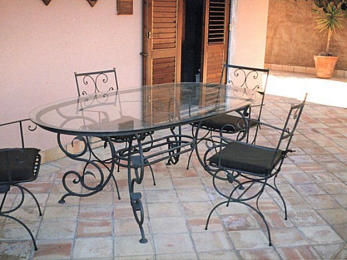 Archisio - Arte In Ferro Battuto Di Santo Marano - Progetto Letti tavoli e sedie