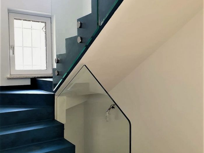 Archisio - Mp Glass - Progetto Parapetti balaustre in vetro