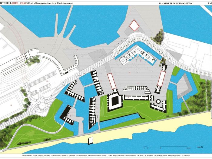 Archisio - Giuseppe Cetere Architetto - Progetto Parco urbano area falcata real cittadella