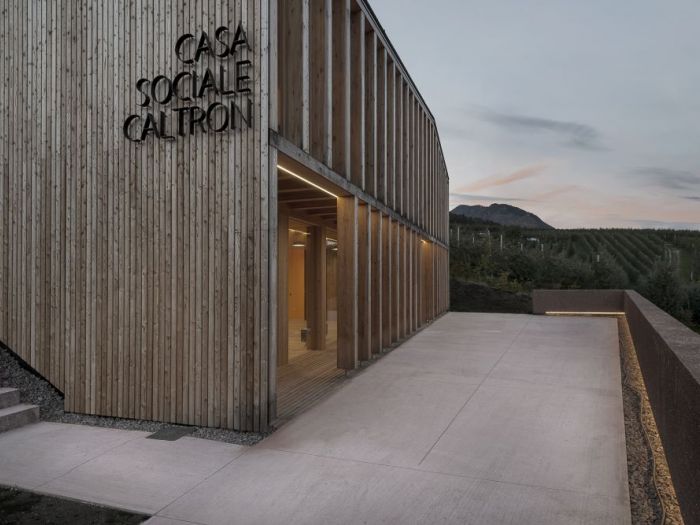 Archisio - Mariano Dallago - Progetto Casa sociale caltron
