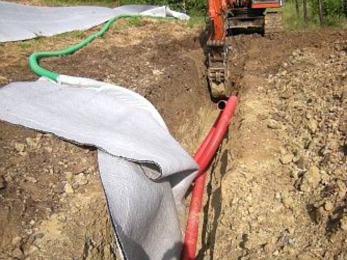 Archisio - Bisello Snc - Progetto Lavori di drenaggio e ripresa frane