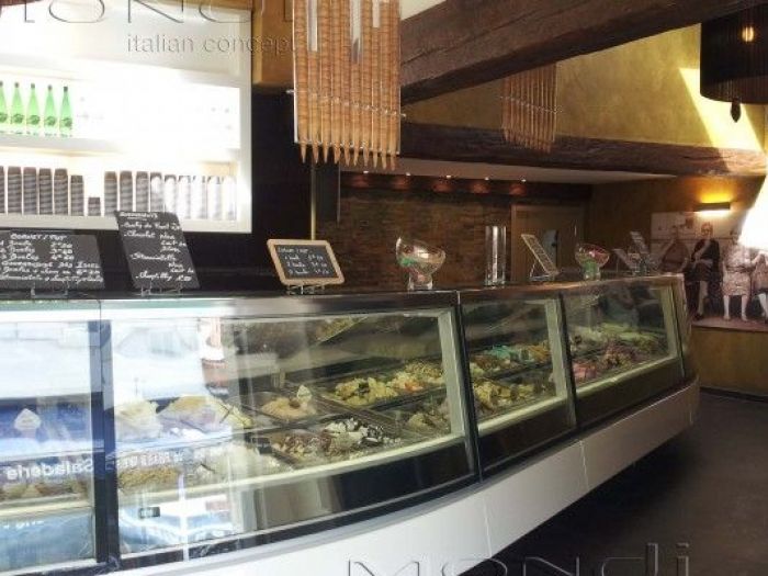 Archisio - Mondi Design - Progetto Les isles glaciers - la tranche sur mer