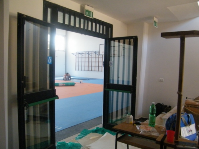 Archisio - Sacrabittura - Progetto Rifacimento pavimento palestra e ampliamento locali