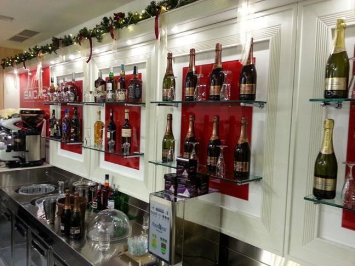 Archisio - Domenico Sforza - Progetto Bar caffe 800Caffetteria del teatro mercadante