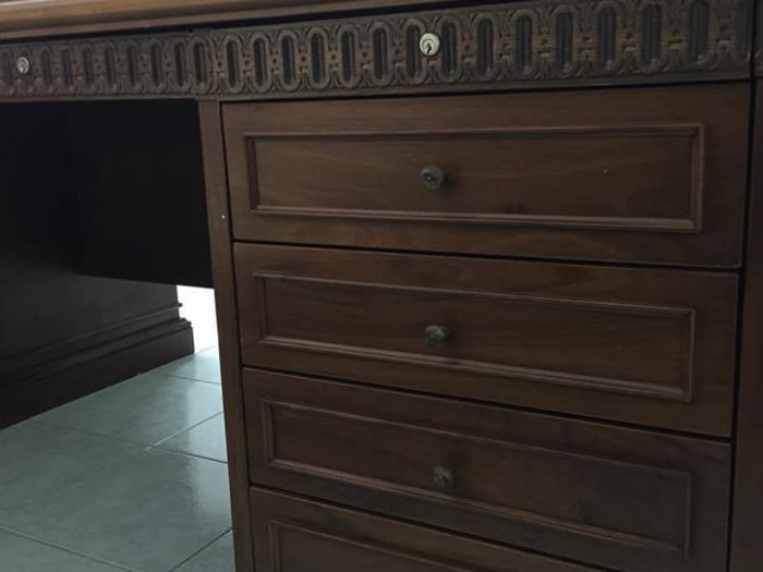 Archisio - Falegnameria Salvioli - Progetto Scrivania per ufficio in legno