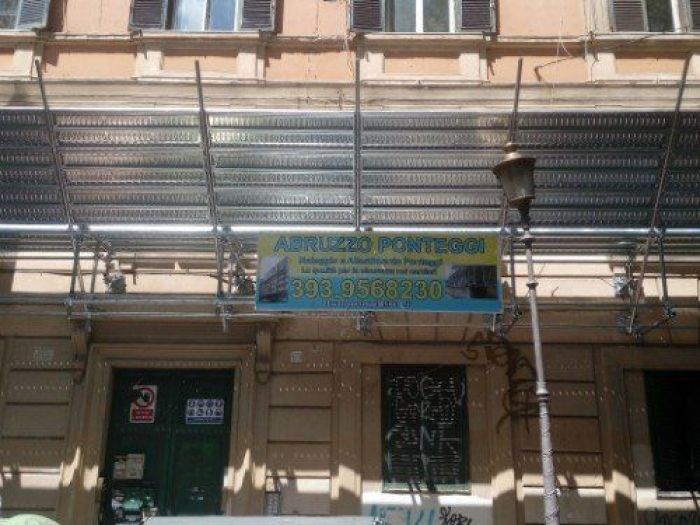 Archisio - Abruzzi Ponteggi - Progetto Montaggio di ponteggi sospesi