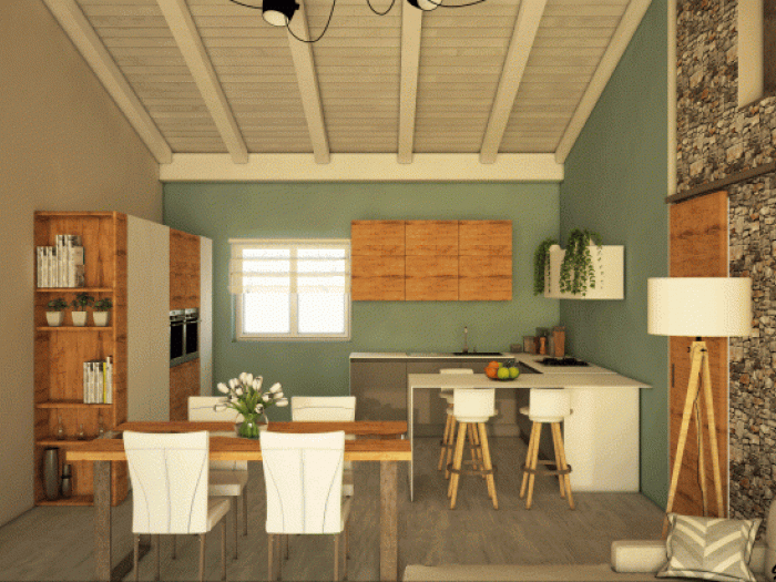 Archisio - Giulia Garnero - Progetto Ristrutturazione zona giorno