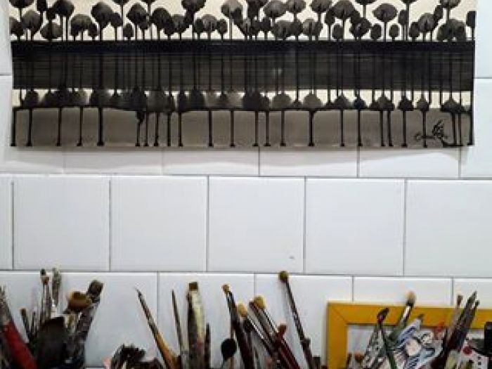 Archisio - Giovanna Somai - Progetto Nero dripping