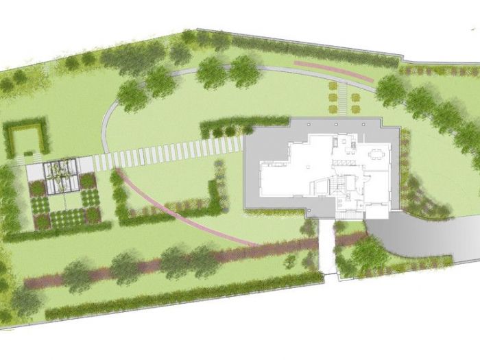 Archisio - Aapaesaggi - Progetto Geometrie naturali in giardino-giardino privato in canavese