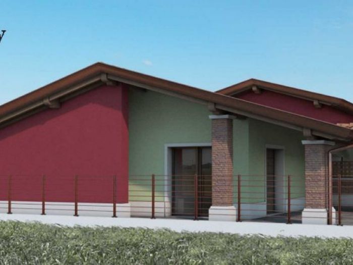 Archisio - Studio Di Progettazione Ph09 - Progetto Bifamiliare country