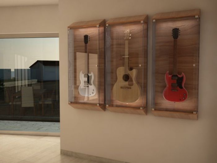 Archisio - Artifact Studio - Progetto Espositori per chitarra
