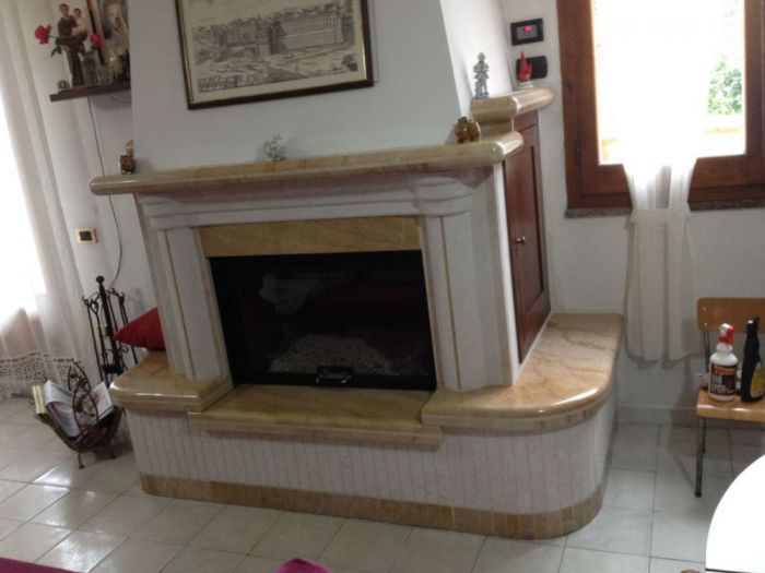 Archisio - Lmd Marmi - Progetto Caminetti e cucine