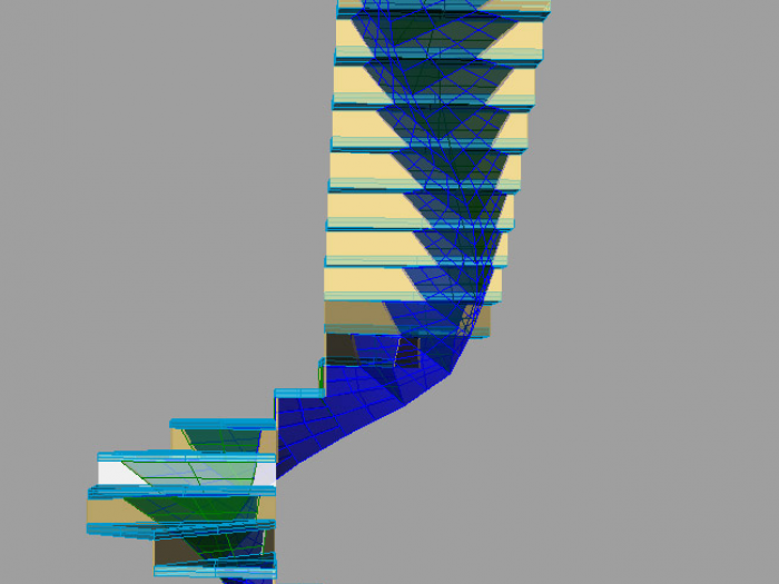 Archisio - Studiorosasco - Progetto Scala interna residenziale