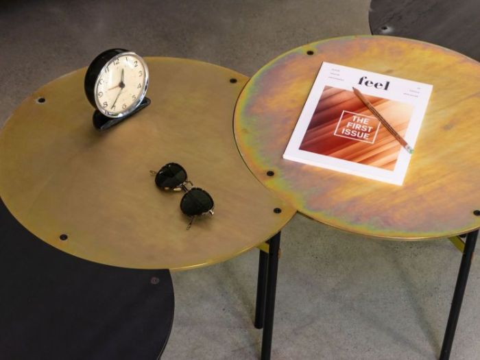 Archisio - Quadrilatero Srl - Progetto Tavolini componibili